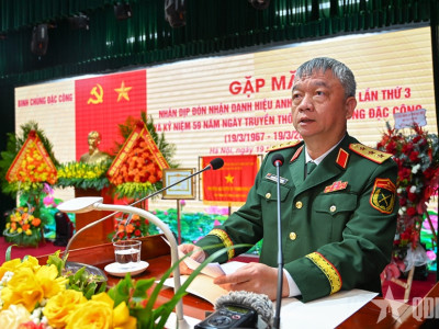 HỌC VIỆN HẬU CẦN DỰ GẶP MẶT NHÂN DỊP ĐÓN NHẬN DANH HIỆU ANH HÙNG LỰC LƯỢNG VŨ TRANG NHÂN DÂN CỦA BINH CHỦNG ĐẶC CÔNG