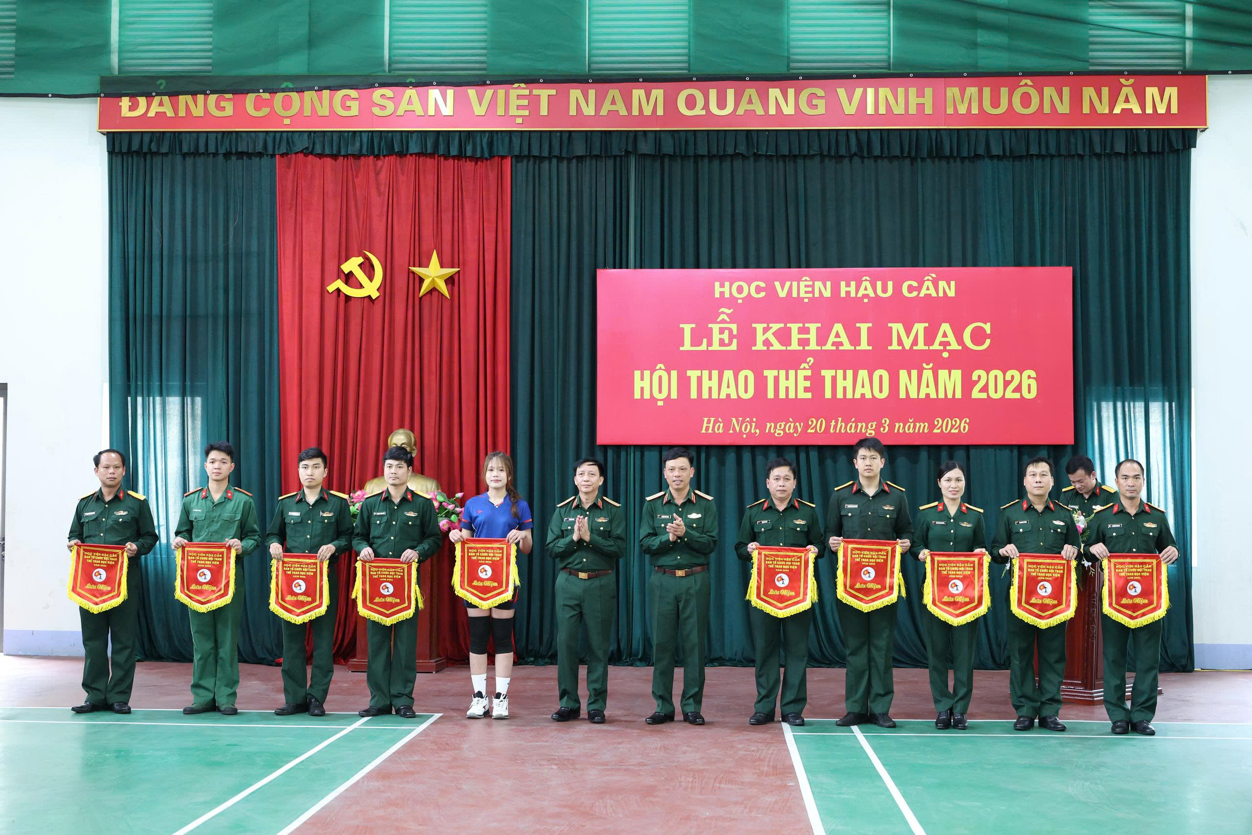 HỌC VIỆN HẬU CẦN KHAI MẠC HỘI THAO THỂ THAO NĂM 2026