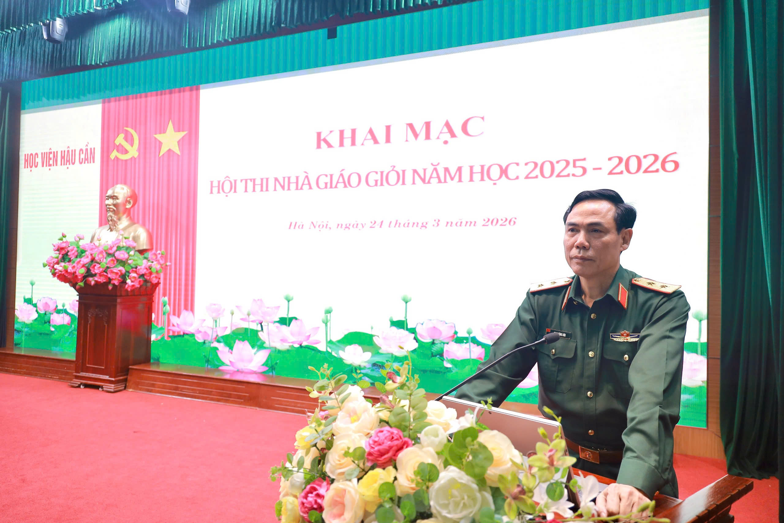 HỌC VIỆN HẬU CẦN TỔ CHỨC HỘI THI NHÀ GIÁO GIỎI NĂM HỌC 2025-2026