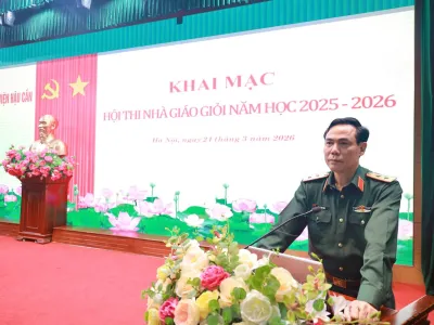 HỌC VIỆN HẬU CẦN TỔ CHỨC HỘI THI NHÀ GIÁO GIỎI NĂM HỌC 2025-2026