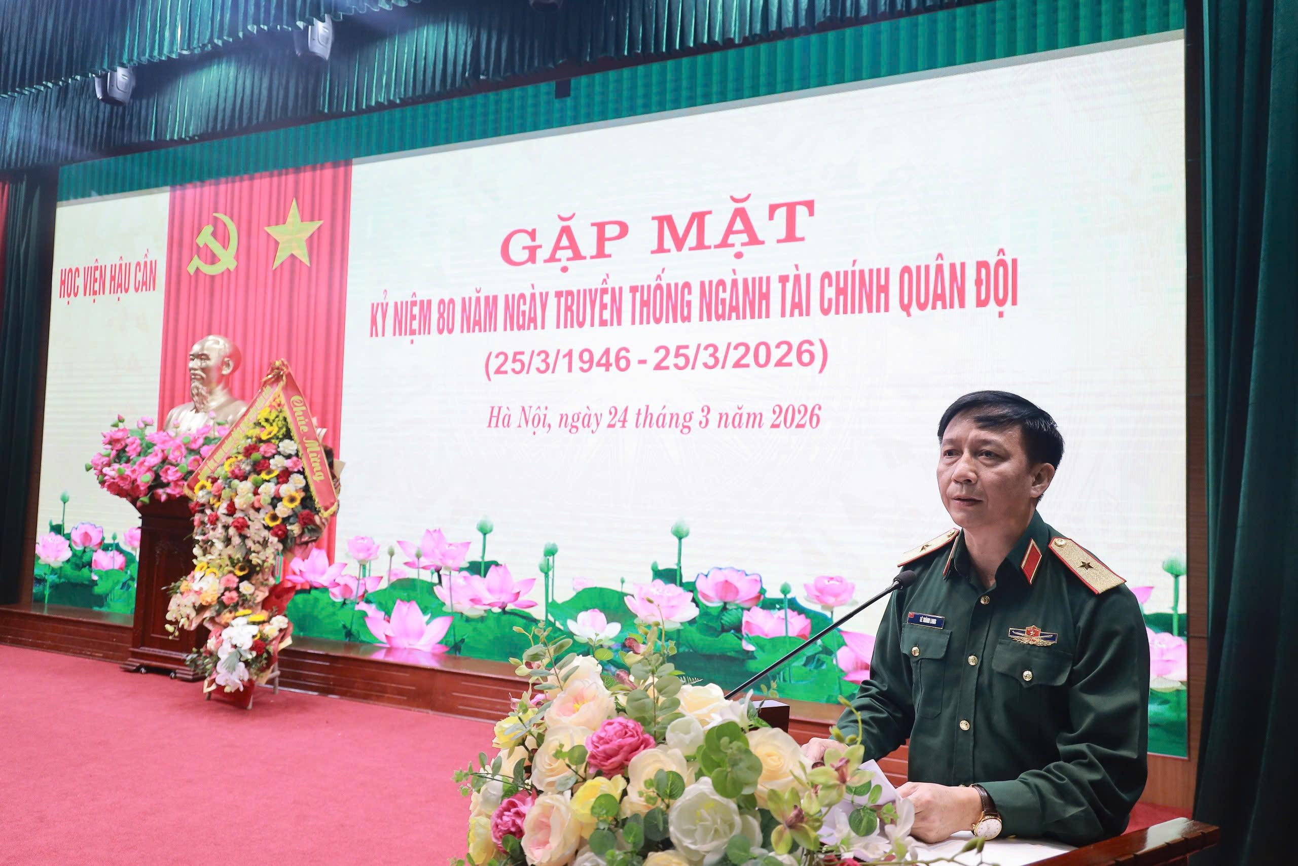 GẶP MẶT KỶ NIỆM 80 NĂM NGÀY TRUYỀN THỐNG NGÀNH TÀI CHÍNH QUÂN ĐỘI