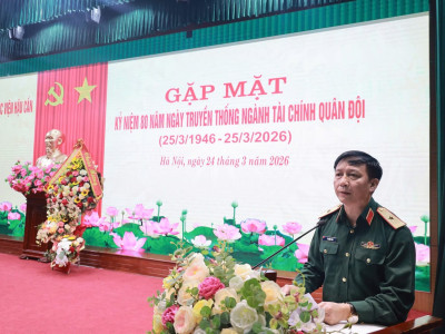 GẶP MẶT KỶ NIỆM 80 NĂM NGÀY TRUYỀN THỐNG NGÀNH TÀI CHÍNH QUÂN ĐỘI