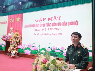 GẶP MẶT KỶ NIỆM 80 NĂM NGÀY TRUYỀN THỐNG NGÀNH TÀI CHÍNH QUÂN ĐỘI