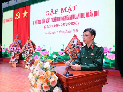 GẶP MẶT KỶ NIỆM 80 NĂM NGÀY TRUYỀN THỐNG NGÀNH QUÂN NHU QUÂN ĐỘI NHÂN DÂN VIỆT NAM