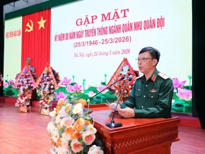 GẶP MẶT KỶ NIỆM 80 NĂM NGÀY TRUYỀN THỐNG NGÀNH QUÂN NHU QUÂN ĐỘI NHÂN DÂN VIỆT NAM