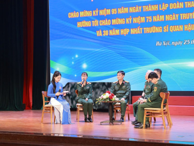 TUỔI TRẺ HỌC VIỆN HẬU CẦN TỰ HÀO TRUYỀN THỐNG, VỮNG BƯỚC TƯƠNG LAI