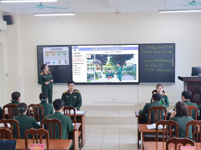 SÔI NỔI HỘI THI NHÀ GIÁO GIỎI TẠI HỌC VIỆN HẬU CẦN