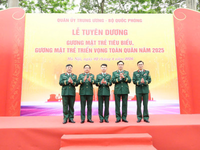 TUỔI TRẺ HỌC VIỆN HẬU CẦN TỎA SÁNG TẠI LỄ TUYÊN DƯƠNG GƯƠNG MẶT TRẺ TOÀN QUÂN NĂM 2025