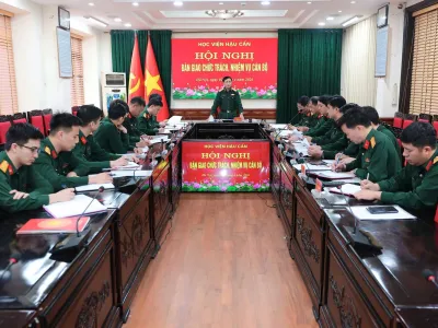 HỌC VIỆN HẬU CẦN TỔ CHỨC HỘI NGHỊ BÀN GIAO CHỨC TRÁCH, NHIỆM VỤ