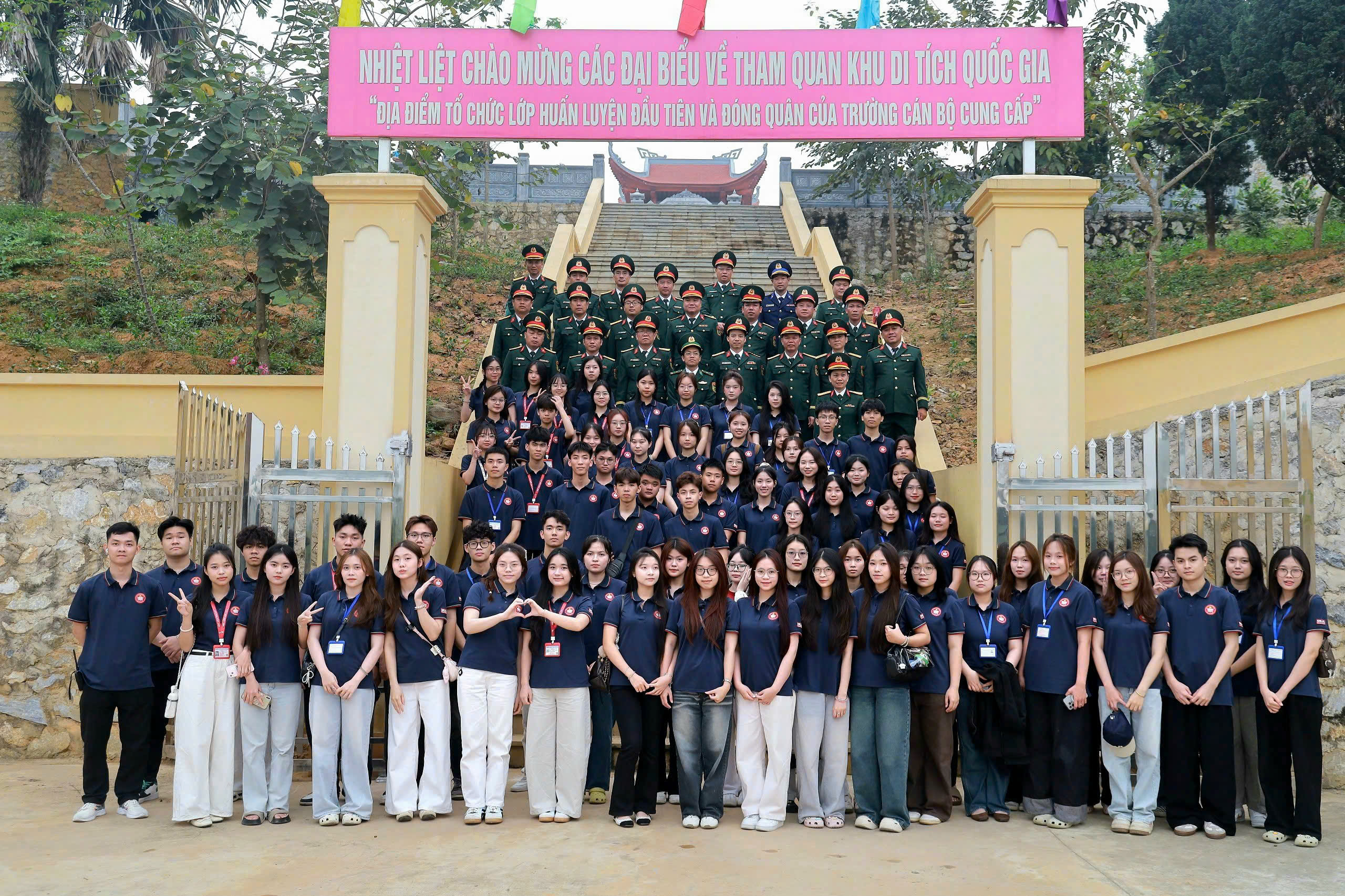 Hệ đào tạo chuyên ngành tổ chức tham quan, học tập truyền thống tại Khu di tích Quốc gia - Địa điểm tổ chức Lớp huấn luyện cán bộ cung cấp đầu tiên