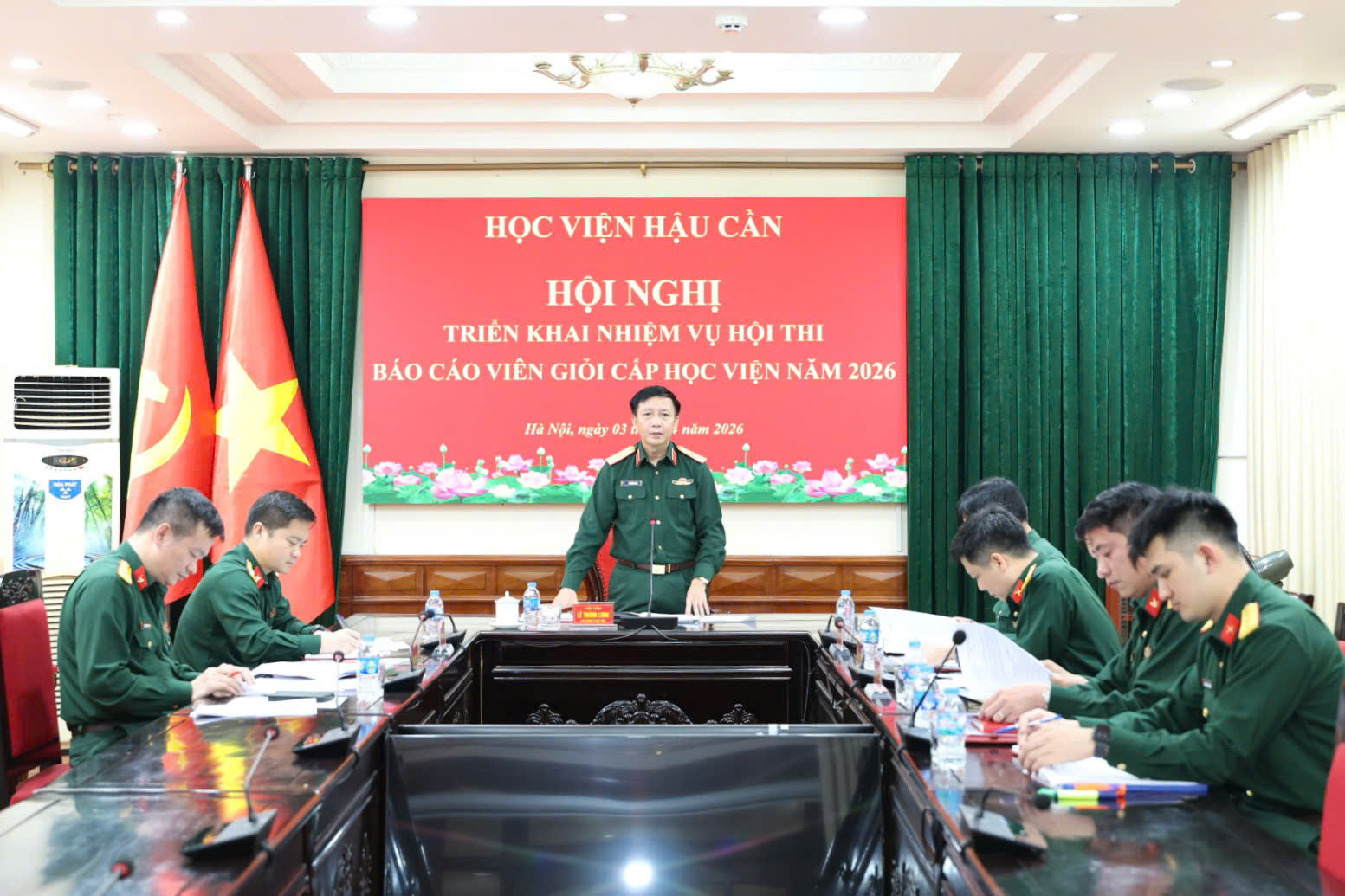 HỌC VIỆN HẬU CẦN CHÚ TRỌNG NÂNG CAO CHẤT LƯỢNG HỘI THI BÁO CÁO VIÊN GIỎI NĂM 2026