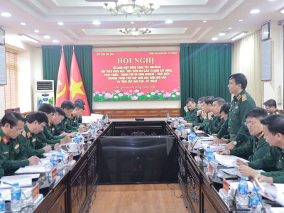 TĂNG CƯỜNG PHỐI HỢP HOẠT ĐỘNG GIỮA TỔNG CỤC HẬU CẦN-KỸ THUẬT VỚI HỌC VIỆN HẬU CẦN