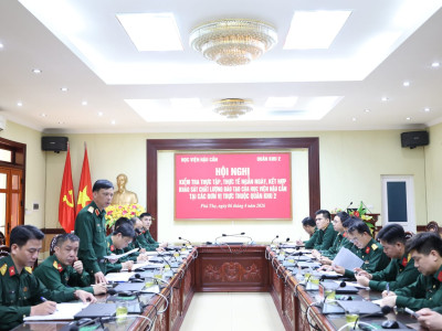 HỌC VIỆN HẬU CẦN TỔ CHỨC TỐT ĐOÀN CÔNG TÁC "5 TRONG 1" TRÊN ĐỊA BÀN TỈNH PHÚ THỌ