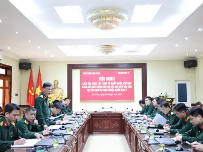 HỌC VIỆN HẬU CẦN TỔ CHỨC TỐT ĐOÀN CÔNG TÁC "5 TRONG 1" TRÊN ĐỊA BÀN TỈNH PHÚ THỌ
