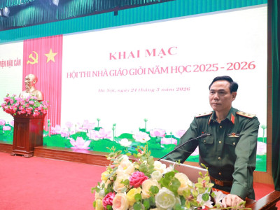 HỌC VIỆN HẬU CẦN TỔ CHỨC THÀNH CÔNG HỘI THI NHÀ GIÁO GIỎI CẤP HỌC VIỆN NĂM 2026