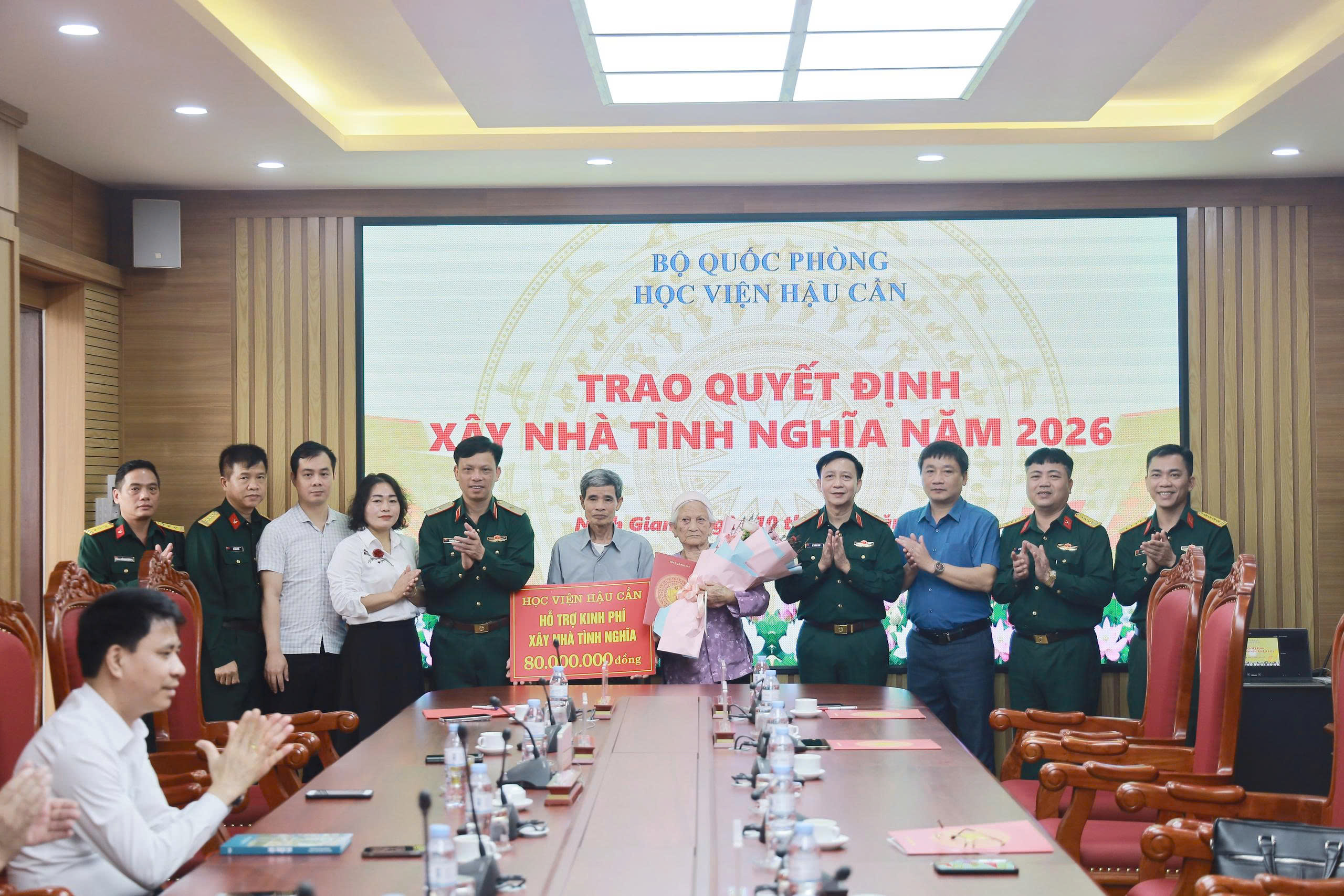 HỌC VIỆN HẬU CẦN: THẮP SÁNG ĐẠO LÝ “UỐNG NƯỚC NHỚ NGUỒN” TỪ NHỮNG VIỆC LÀM THIẾT THỰC