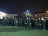 TỔ CHỨC RÈN LUYỆN HÀNH QUÂN ĐƯỜNG DÀI KẾT HỢP MANG VÁC NẶNG CHO HỌC VIÊN ĐÀO TẠO SĨ QUAN HẬU CẦN CẤP PHÂN ĐỘI NĂM THỨ NHẤT TẠI TIỂU ĐOÀN 1