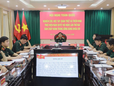 HỌC VIỆN HẬU CẦN QUYẾT LIỆT TRIỂN KHAI ĐƯA NGHỊ QUYẾT HỘI NGHỊ TRUNG ƯƠNG 2 KHÓA XIV VÀO CUỘC SỐNG