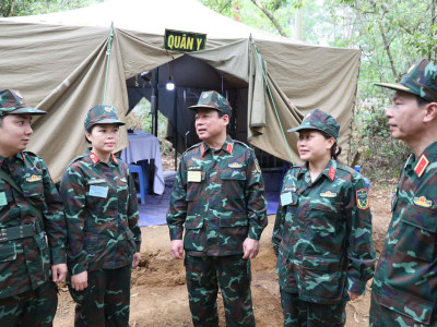 ĐIỂM TỰA TINH THẦN TRÊN THAO TRƯỜNG DIỄN TẬP H-26A