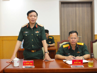 HỌC VIỆN HẬU CẦN BÀN GIAO CÁN BỘ LUÂN CHUYỂN THỰC TẾ TẠI QUÂN KHU 5