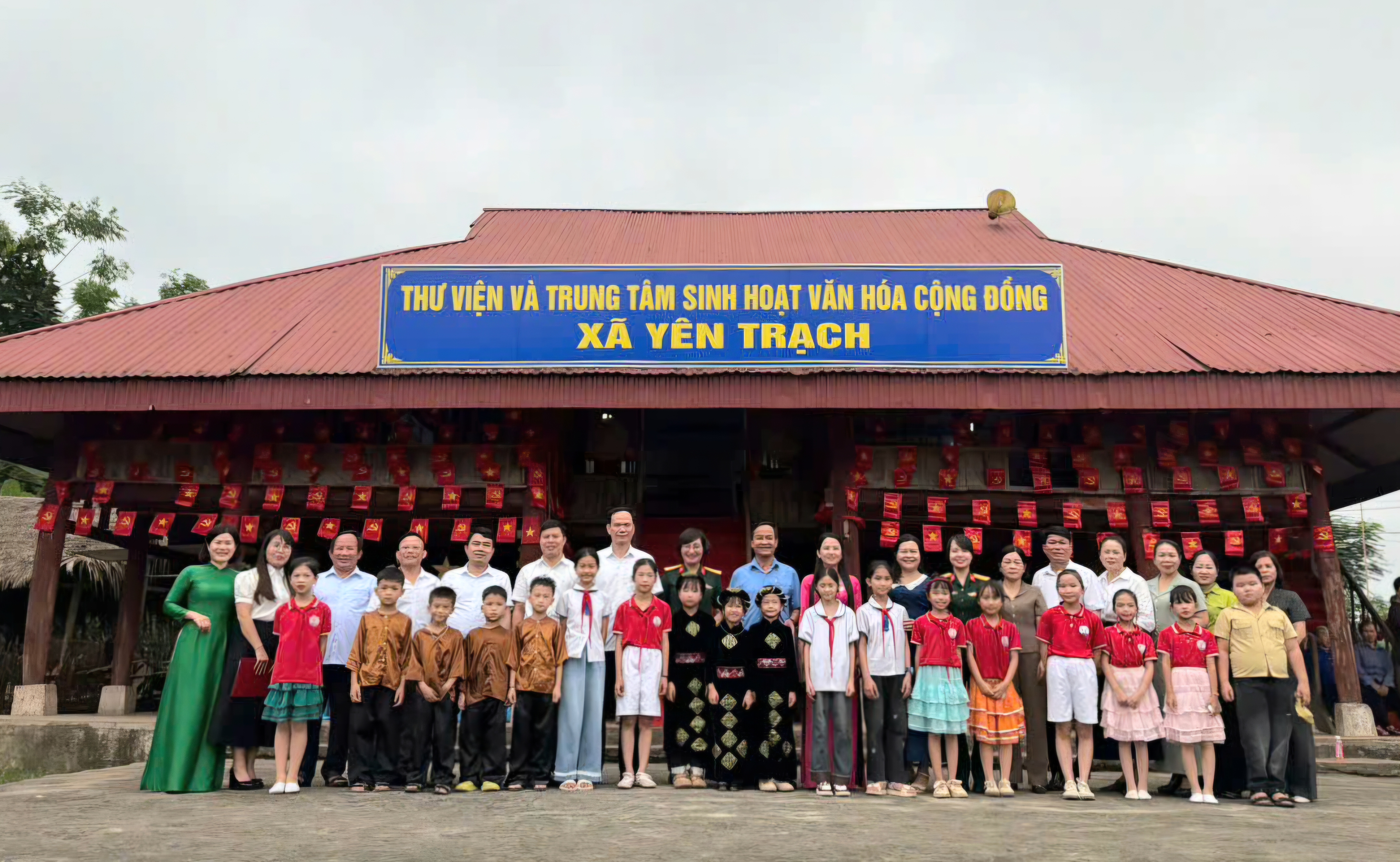 HỌC VIỆN HẬU CẦN CHUNG TAY XÂY DỰNG THƯ VIỆN VÀ TRUNG TÂM SINH HOẠT VĂN HÓA CỘNG ĐỒNG, TRUNG TÂM CHĂM SÓC SỨC KHỎE CỘNG ĐỒNG VÀ CHĂM SÓC SỨC KHỎE NGƯỜI CAO TUỔI XÃ YÊN TRẠCH NHÂN DỊP KỶ NIỆM NGÀY SÁCH VÀ VĂN HÓA ĐỌC VIỆT NAM NĂM 2026