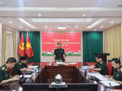 HỌC VIỆN HẬU CẦN XÉT, CÔNG NHẬN DANH HIỆU NHÀ GIÁO GIỎI CÁC CẤP NĂM HỌC 2025 - 2026