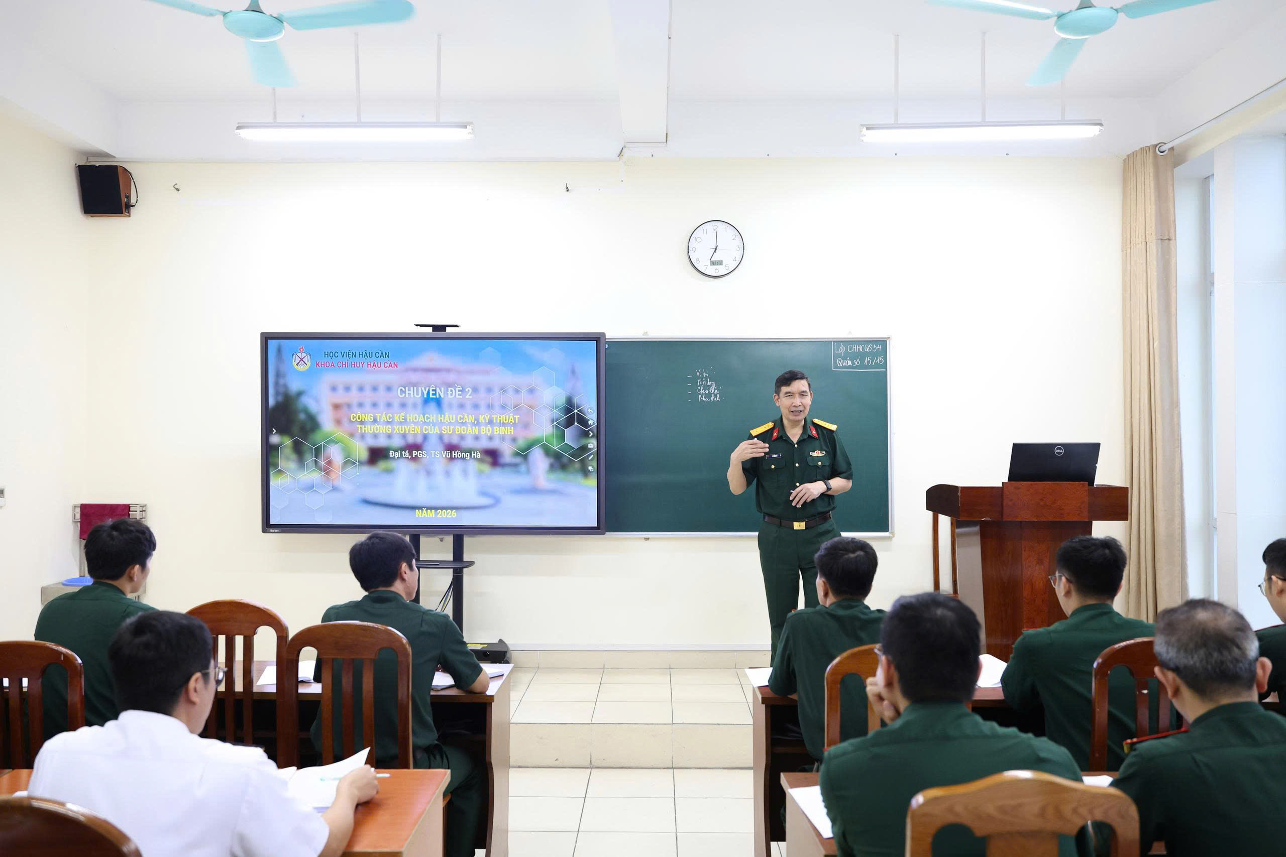 CHUẨN HÓA CÔNG TÁC KẾ HOẠCH HẬU CẦN, KỸ THUẬT TỪ GÓC NHÌN CHUYÊN GIA