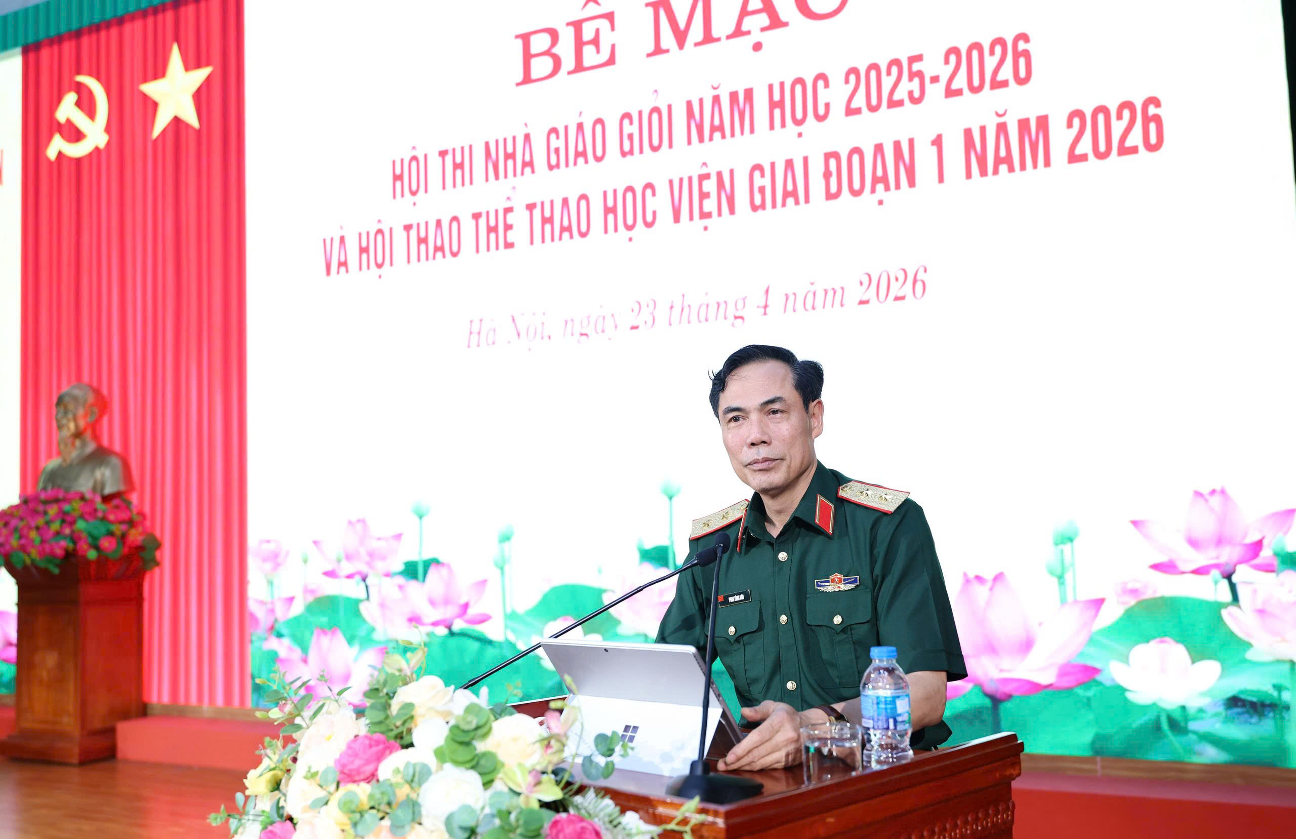 HỌC VIỆN HẬU CẦN TỔ CHỨC BẾ MẠC HỘI THI NHÀ GIÁO GIỎI NĂM HỌC 2025 - 2026 VÀ HỘI THAO THỂ THAO (GIAI ĐOẠN 1) NĂM 2026
