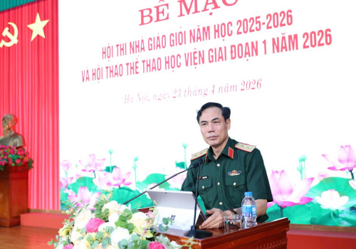 HỌC VIỆN HẬU CẦN TỔ CHỨC BẾ MẠC HỘI THI NHÀ GIÁO GIỎI NĂM HỌC 2025 - 2026 VÀ HỘI THAO THỂ THAO (GIAI ĐOẠN 1) NĂM 2026