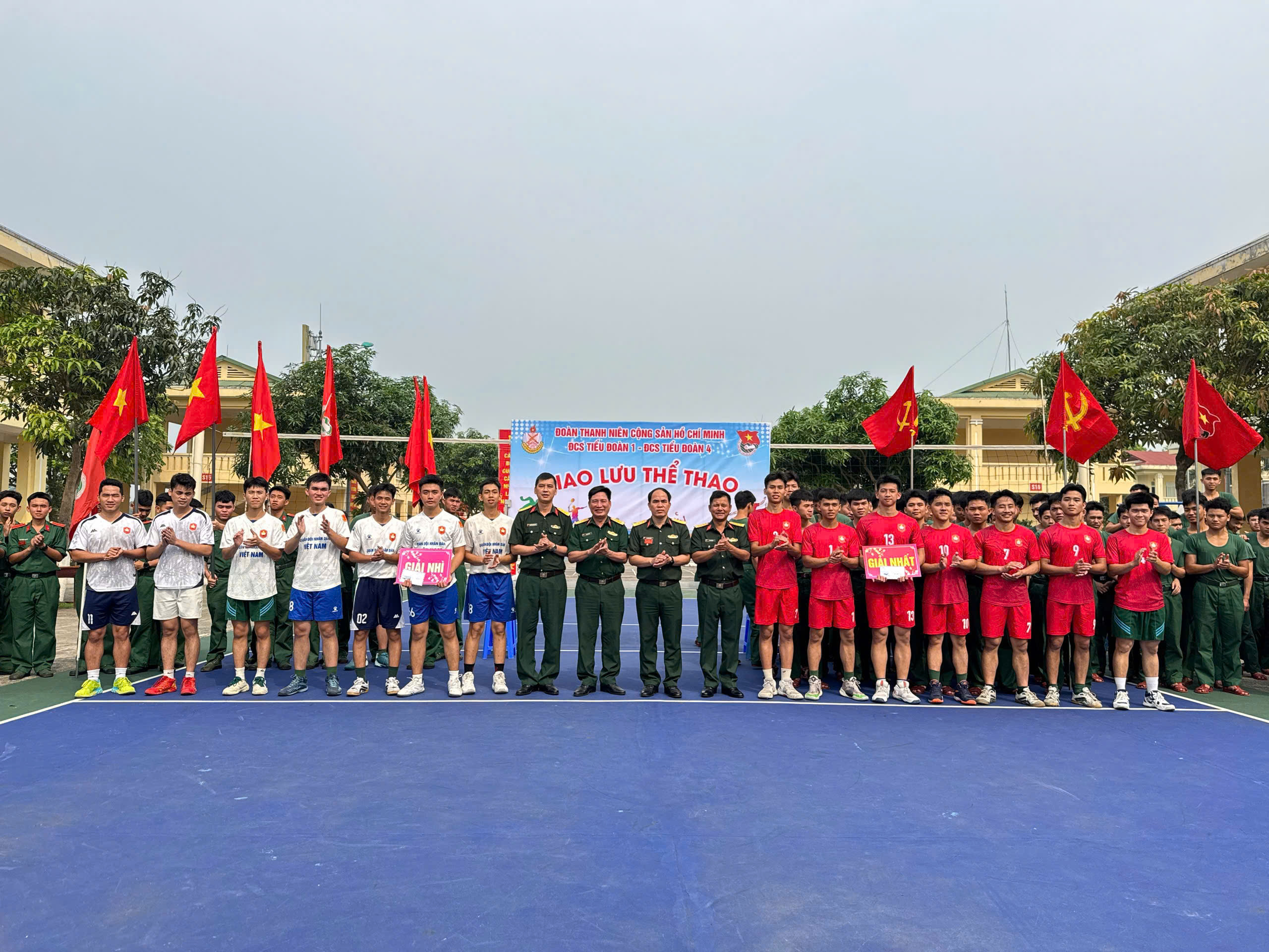 TUỔI TRẺ HỌC VIỆN HẬU CẦN SÔI NỔI CÁC HOẠT ĐỘNG THI ĐẤU, GIAO LƯU THỂ THAO CHÀO MỪNG DỊP LỄ GIỖ TỔ HÙNG VƯƠNG 10/3