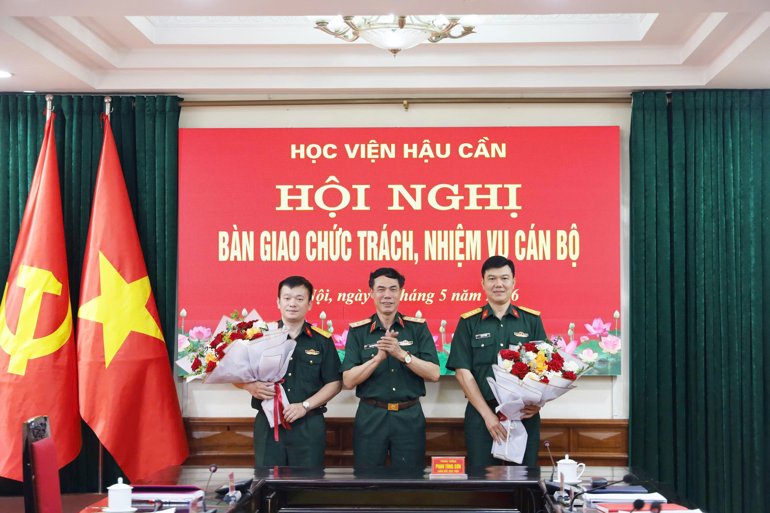HỌC VIỆN HẬU CẦN TỔ CHỨC HỘI NGHỊ BÀN GIAO CHỨC TRÁCH, NHIỆM VỤ CHÁNH VĂN PHÒNG