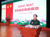 HỘI THI BÁO CÁO VIÊN GIỎI NĂM 2026 HƯỚNG TỚI CHÀO MỪNG KỶ NIỆM 75 NĂM NGÀY TRUYỀN THỐNG HỌC VIỆN HẬU CẦN