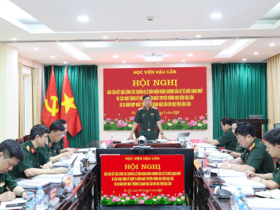 TIẾP NỐI TRUYỀN THỐNG VẺ VANG, QUYẾT TÂM TỔ CHỨC THÀNH CÔNG CÁC HOẠT ĐỘNG KỶ NIỆM 75 NĂM TRUYỀN THỐNG HỌC VIỆN HẬU CẦN
