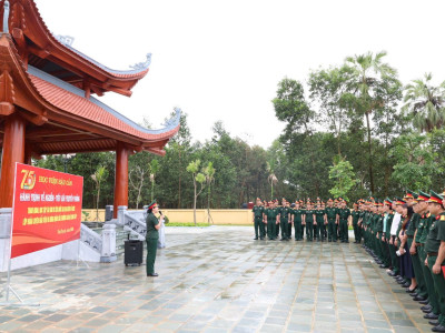 HỌC VIỆN HẬU CẦN: TỪ HÀNH TRÌNH VỀ NGUỒN ĐẾN NHỮNG PHẦN QUÀ NGHĨA TÌNH