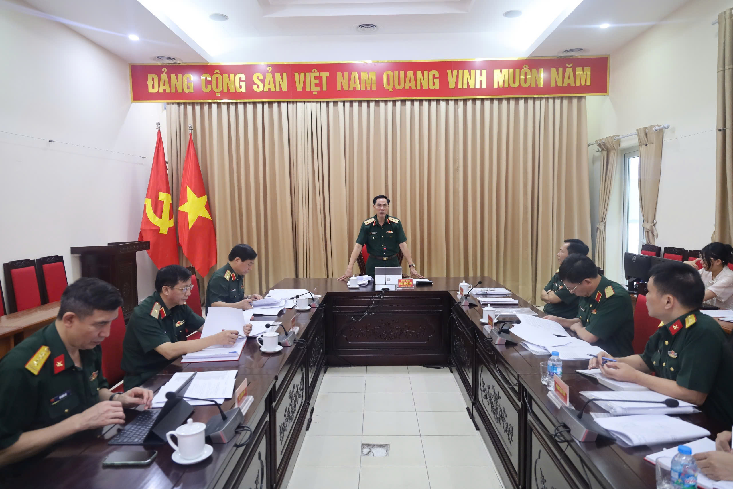 HỌC VIỆN HẬU CẦN TỔ CHỨC XÉT ĐIỀU KIỆN DỰ THI TỐT NGHIỆP CHO HỌC VIÊN KHÓA 29 – ĐÀO TẠO SĨ QUAN HẬU CẦN CẤP PHÂN ĐỘI, TRÌNH ĐỘ ĐẠI HỌC, CHUYÊN NGÀNH CHỈ HUY THAM MƯU HẬU CẦN, CHỈ HUY VẬN TẢI, XĂNG DẦU, HỌC KỲ II, NĂM HỌC 2025 – 2026