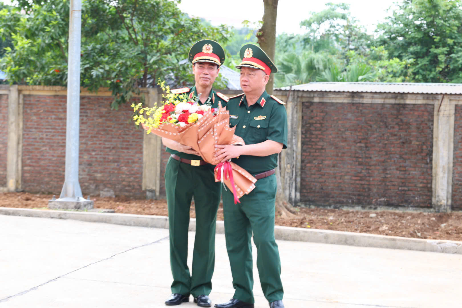 THƯỢNG TƯỚNG NGUYỄN QUANG NGỌC KIỂM TRA TẠI HỌC VIỆN HẬU CẦN