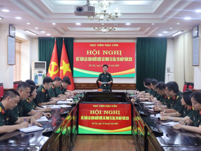 CÔNG KHAI, MINH BẠCH TRONG XÁC MINH TÀI SẢN, THU NHẬP TẠI HỌC VIỆN HẬU CẦN
