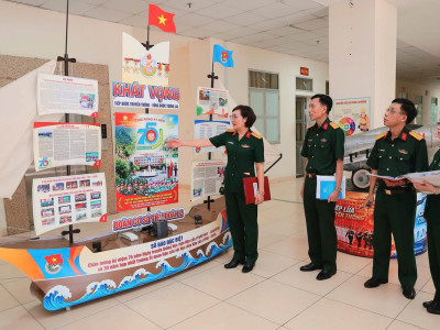 LAN TỎA TÌNH YÊU, KHƠI DẬY KHÁT VỌNG TỪ NHỮNG TRANG BÁO TƯỜNG CỦA TUỔI TRẺ HỌC VIỆN HẬU CẦN