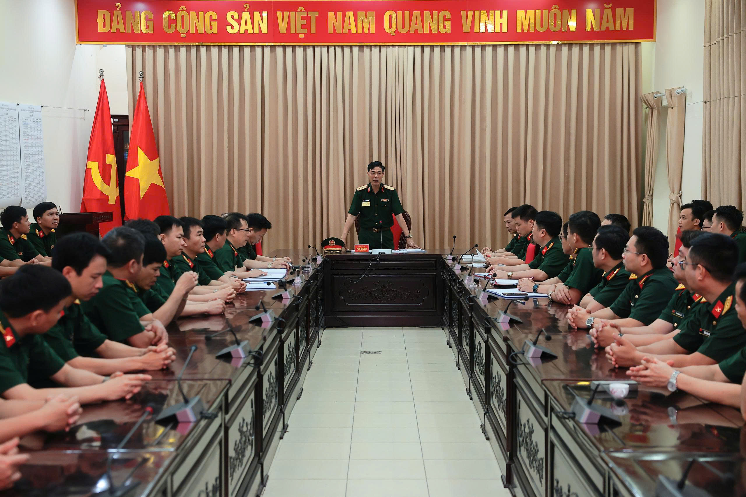 HỌC VIÊN ĐÀO TẠO SĨ QUAN HẬU CẦN CẤP PHÂN ĐỘI KHOÁ 29 QUYẾT TÂM HOÀN THÀNH TỐT KỲ THI TỐT NGHIỆP