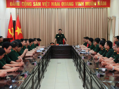 HỌC VIÊN ĐÀO TẠO SĨ QUAN HẬU CẦN CẤP PHÂN ĐỘI KHOÁ 29 QUYẾT TÂM HOÀN THÀNH TỐT KỲ THI TỐT NGHIỆP