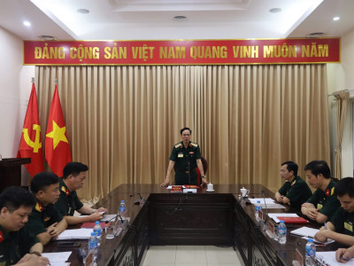 QUÁN TRIỆT SÂU KỸ QUY ĐỊNH, YÊU CẦU, BẢO ĐẢM CHẤM THI TUYỂN SINH CAO HỌC QUÂN SỰ NĂM 2026 NGHIÊM TÚC, CHẤT LƯỢNG