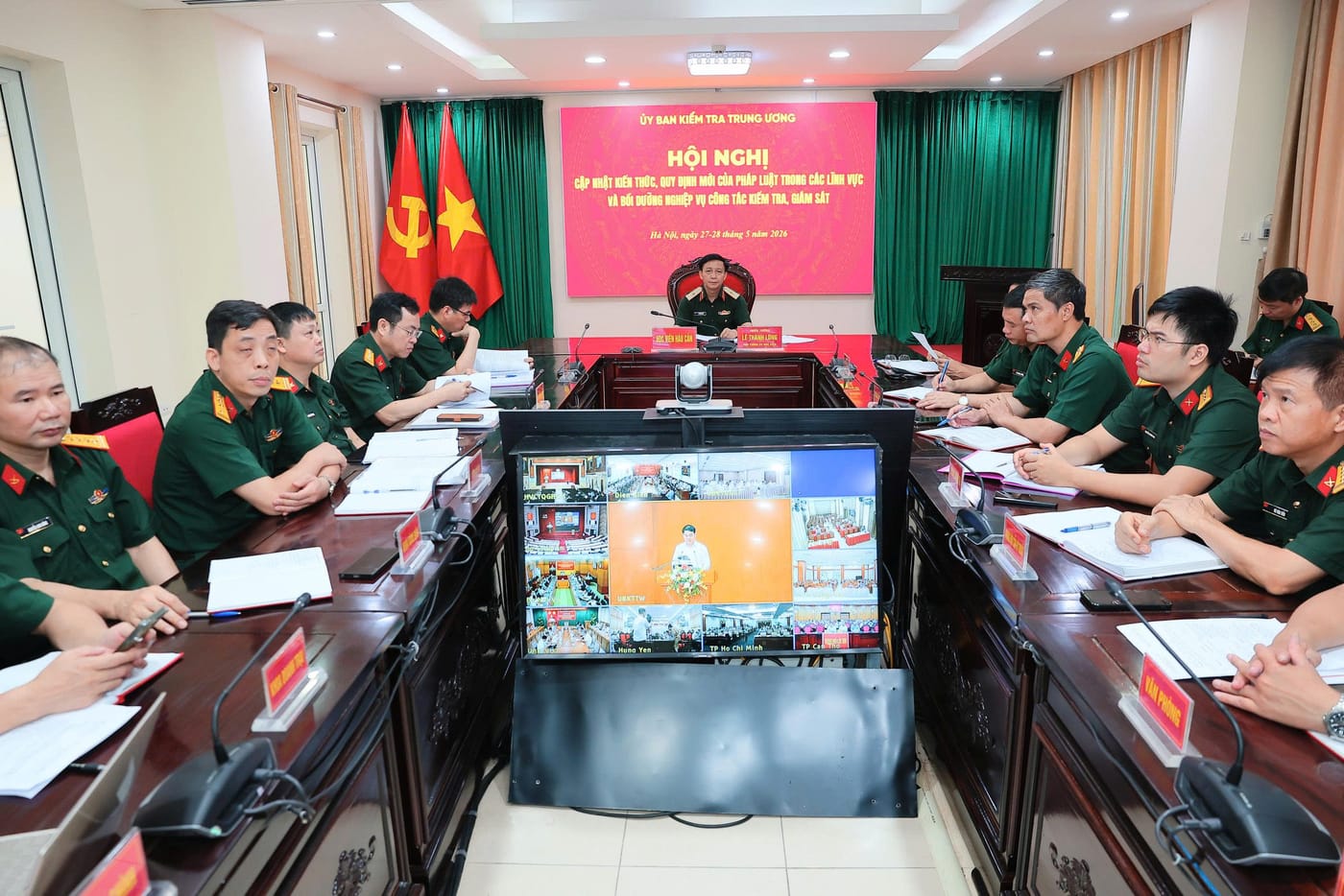 KHAI MẠC HỘI NGHỊ TRỰC TUYẾN TOÀN QUỐC CẬP NHẬT KIẾN THỨC VÀ BỒI DƯỠNG NGHIỆP VỤ CÔNG TÁC KIỂM TRA, GIÁM SÁT