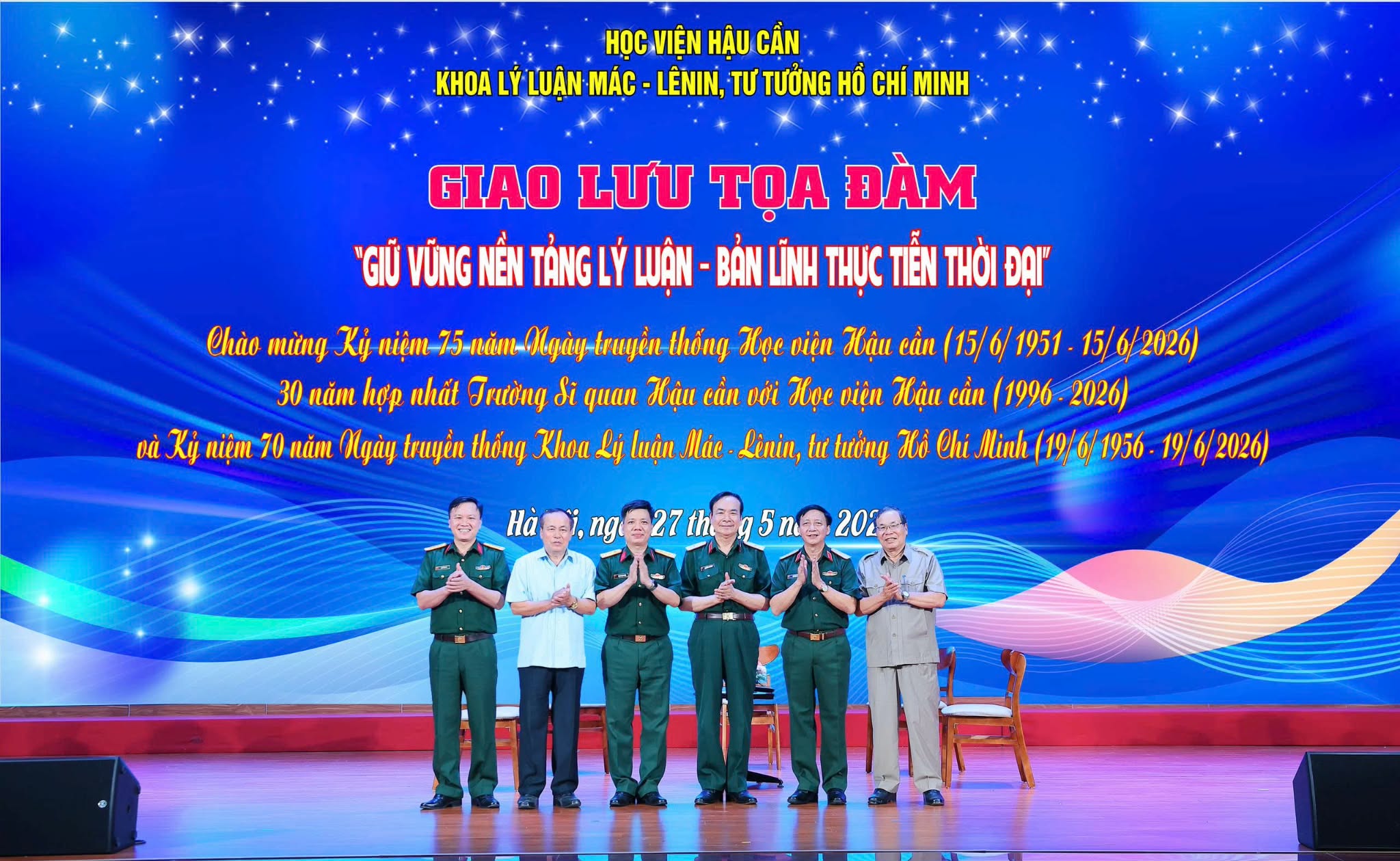 TỰ HÀO CHẶNG ĐƯỜNG 70 NĂM ĐỒNG HÀNH CÙNG HỌC VIỆN HẬU CẦN - GIỮ VỮNG NIỀM TIN, KIẾN TẠO TƯƠNG LAI
