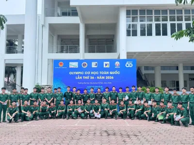 HỌC VIỆN HẬU CẦN ĐẠT THÀNH TÍCH CAO TẠI KỲ THI OLYMPIC CƠ HỌC TOÀN QUỐC LẦN THỨ 36