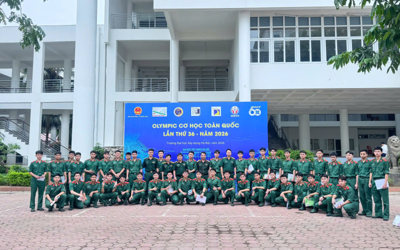 HỌC VIỆN HẬU CẦN ĐẠT THÀNH TÍCH CAO TẠI KỲ THI OLYMPIC CƠ HỌC TOÀN QUỐC LẦN THỨ 36