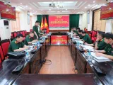 LÀM VIỆC VỚI ĐOÀN KIỂM TRA CÔNG TÁC QUẢN LÝ TƯ LIỆU ĐỊA HÌNH VÀ THỰC HIỆN NHIỆM VỤ ĐỊA HÌNH QUÂN SỰ NĂM 2026