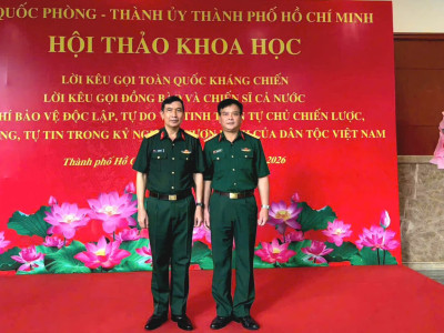 HỌC VIỆN HẬU CẦN THAM GIA HỘI THẢO KHOA HỌC CẤP BỘ QUỐC PHÒNG
