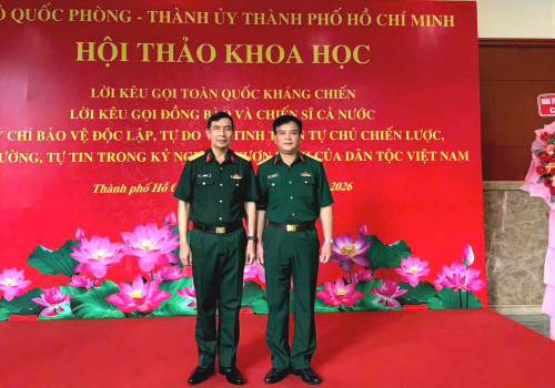 HỌC VIỆN HẬU CẦN THAM GIA HỘI THẢO KHOA HỌC CẤP BỘ QUỐC PHÒNG