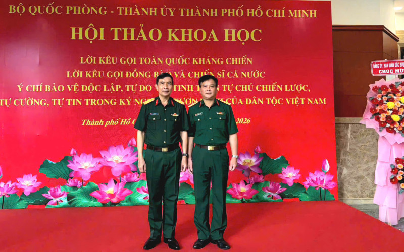 HỌC VIỆN HẬU CẦN THAM GIA HỘI THẢO KHOA HỌC CẤP BỘ QUỐC PHÒNG