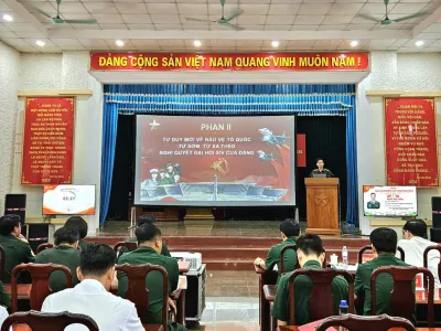 HỌC VIỆN HẬU CẦN HOÀN THÀNH XUẤT SẮC PHẦN THI THUYẾT TRÌNH TẠI HỘI THI BÁO CÁO VIÊN GIỎI CẤP TOÀN QUÂN NĂM 2026